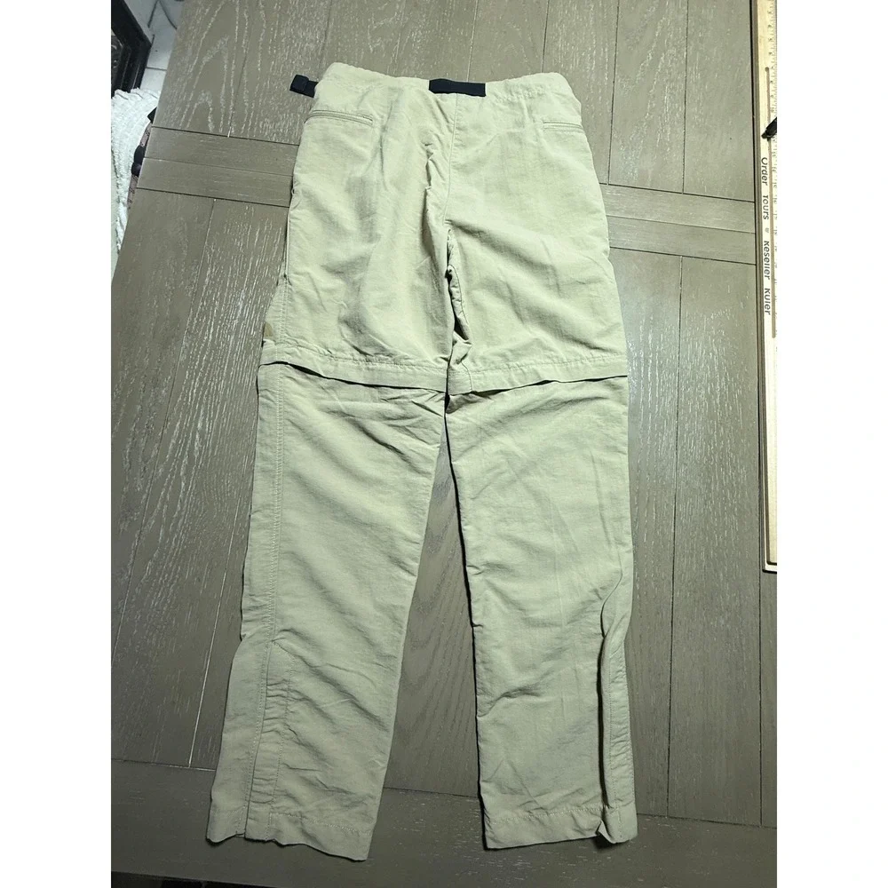 The North Face Convertible Pants Mens 30 Khaki Paramount Trail Zip Off Straight